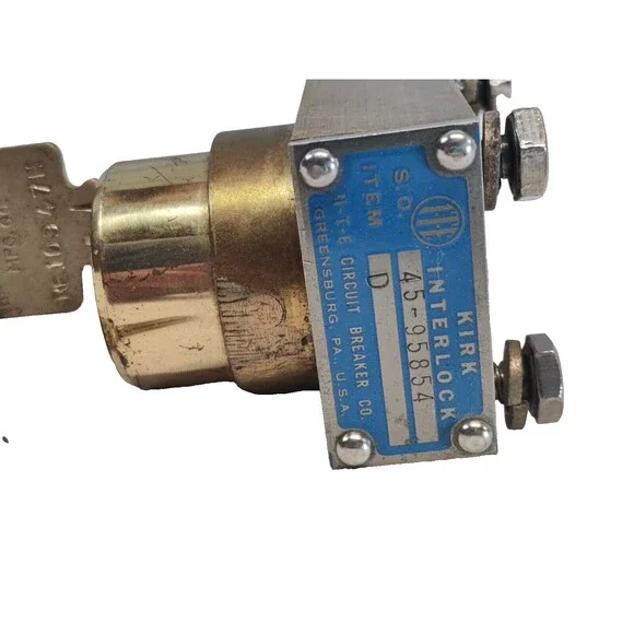 Gould I-T-E Kirk Interlock 45-95854 Item D-Two Keys - Picture 2 of 7
